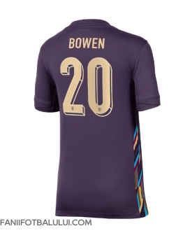 Anglia Jarrod Bowen #20 Echipament de Fotbal Replică European 2024 Femei Deplasare